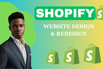 design and redesign shopify store and build shopify store