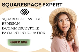design redesign squarespace website build website development
