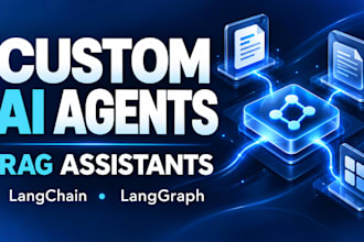 build custom ai agents and rag with langchain and langgraph