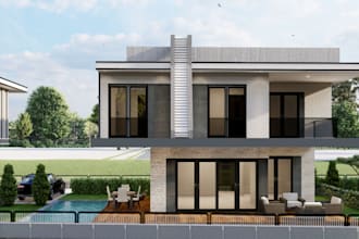 design resort house, commercial building, remodel residential space, interior