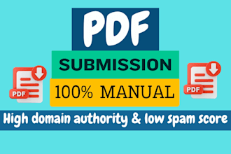 do pdf or doc or ppt submission to top 50 sharing sites