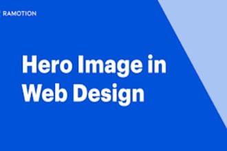 design a professional website header hero image website image macbook