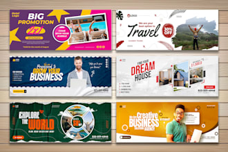 create a social media cover and pastor advertising design