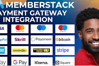 memberstack payment gateway firebase webflow website membership website zapier
