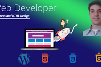 do frontend development HTML5 css3 js or wordpress