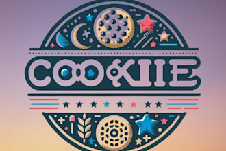 creative cookies logo for your business