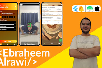 create android and IOS apps using flutter and firebase