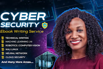 write cybersecurity ebook, python, kali linux, security, technical writing