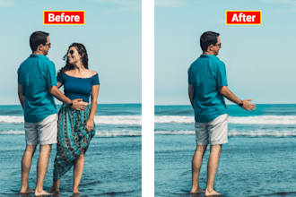 do remove object, people, unwanted object, remove person from photo