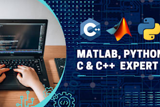 be matlab, python, c and cpp programming expert