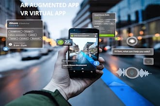 build ar augmented reality app, virtual tour for real estate on android and ios