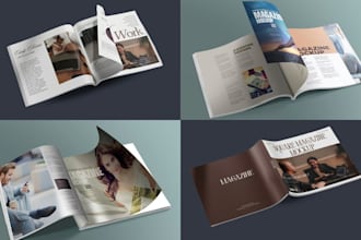 design magazine layout product catalog magazine cover booklet