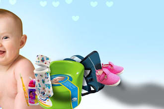 design baby clothing store baby care accessories website