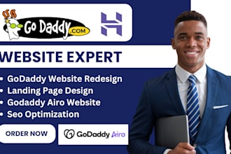 godaddy website design godaddy website godaddy airo real estate websit hostinger