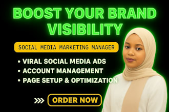 boost your shopify marketing, dropshipping,  social media  manager promotion