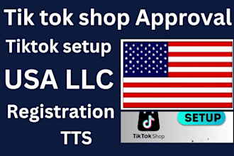 do tiktok llc, us llc , tiktok shop approval, tiktok shop set up, tts