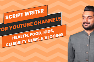 do scriptwriting for your youtube channel