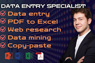 do fast data entry or web research within 24 hours