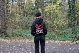 design a custom hoodie, tshirt, merchandise or merch for you