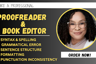 expertly proofread developmental edit fantasy fiction book novel manuscript