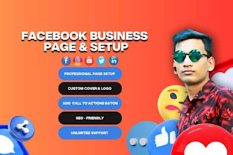 create a facebook business page and optimize