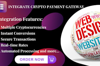 integrate crypto payment gateway into your woocommerce store, shopify store