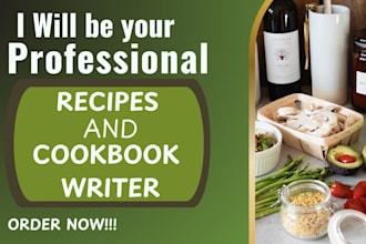 write quality cookbook recipe book, cookbook design, cookbook formatting, ebook