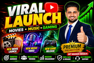 professionally promote your youtube channel for faster growth