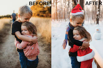 create a personalised holiday card for you