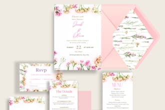 create invitation, birthday, wedding, baby shower and greeting cards