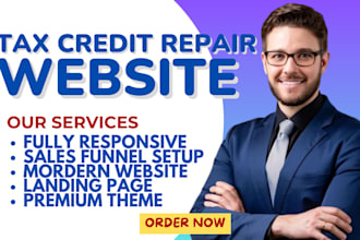 tax website, credit repair, tax prep, income tax loan website ,wix, talus