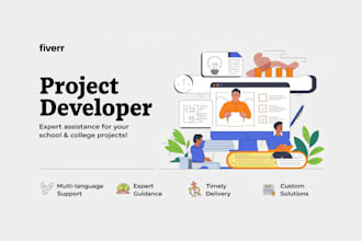 do programming projects in c, cpp, python, js for schools and colleges