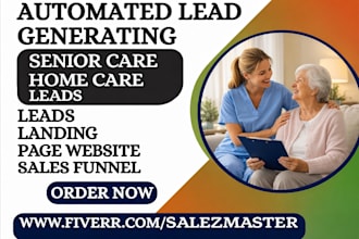 generate life home senior care leads build medicare aca health insurance website