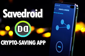 crypto education app, crypto fitness app, crypto saving app, crowdfunding app