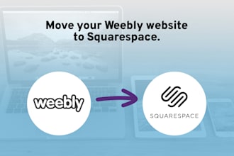 migrate your weebly website and redesign on squarespace