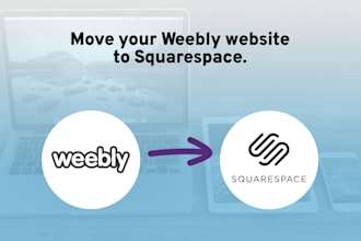 move your weebly website and redesign on squarespace