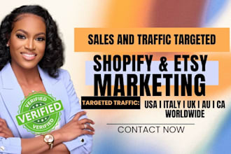 etsy or shopify marketing etsy promotion shopify traffic shopify sales etsy seo