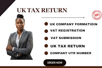 do uk company registration and file uk vat tax return to hmrc