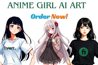 create custom ai generated anime girl characters