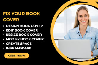 fix rejected book cover, design amazon kdp cover, kindle book cover design