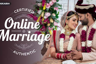do online nikah conduct islamic marriage design elegant and beautiful nikah nama