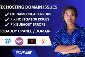 fix domain ssl fix email dns hosting fix godaddy hostgator namecheap bluehost