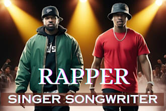 be your uk british male rapper on hip hop trap, drill ghostwriter rap dnb edm