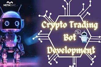 build costume arbitrage trading bot,crypto trading bot,ai bot,python bot,hft bot