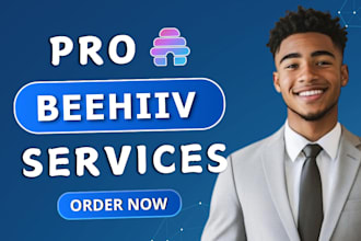 setup beehiiv account beehiiv ai newsletter template beehive landing page design
