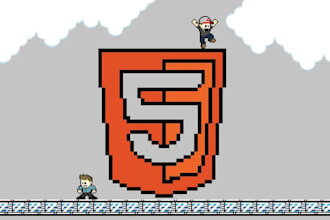 develop 2d html5 phaser game, 2d javascript game