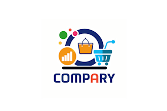 design awesome e commerce retail business brand logo
