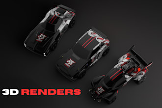 render images of your rocket league decals in blender
