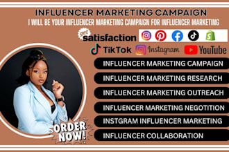 be your influencer manager research for influencer marketing campaign outreach
