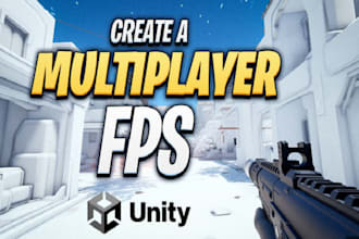 develop multiplayer fps, battle royale game in unity game development